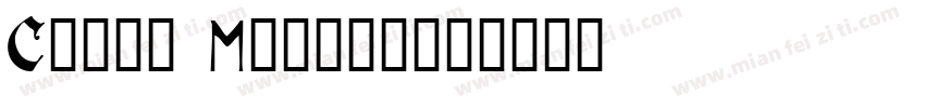 Cruel Motley字体转换